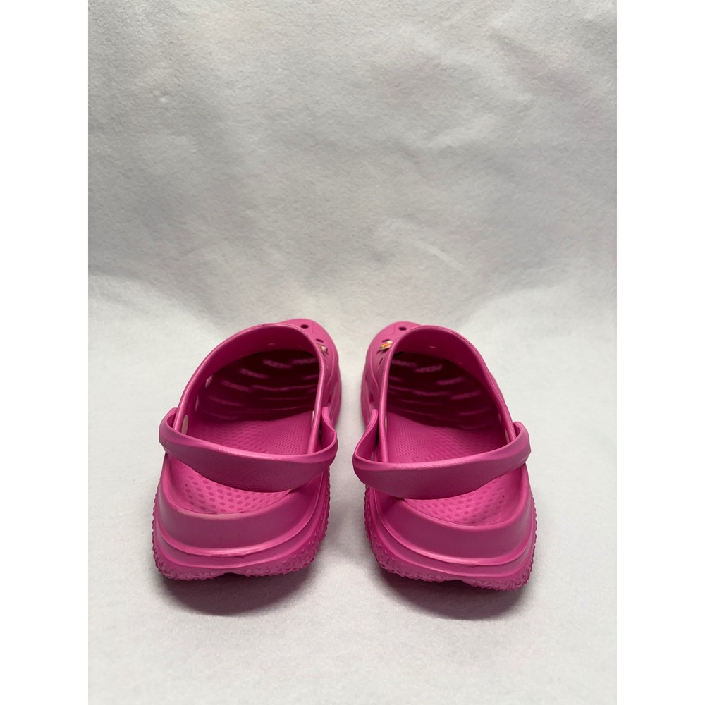 Pink Foam Clogs with Charms Womens Size 8 Mens 6 J6 Slip On Sandals Pink - Picture 5 of 9